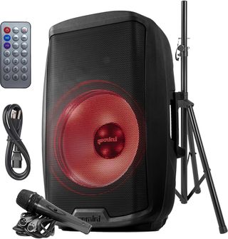 Altavoces Gemini DJ Bluetooth con Soporte