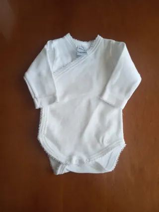 Body cruzado blanco 100% algodón