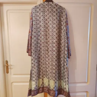 Kimono largo estampado Zara