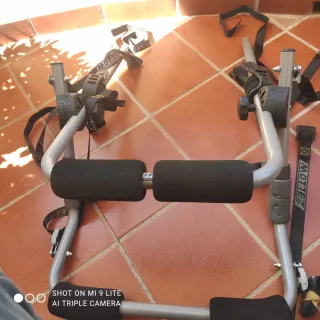 Portabicicletas Mottez para portón trasero