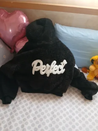 Sudadera pelito Shein Talla 11-12