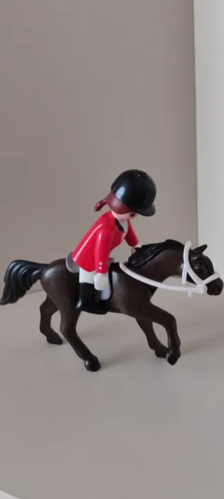 Playmobil Amazona con caballo