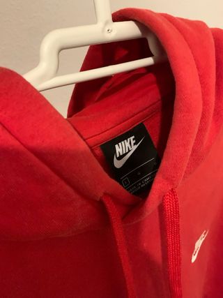 Sudadera Nike Roja Talla L