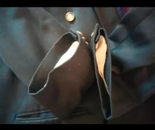 Americana azul marino de Blazer Skill.