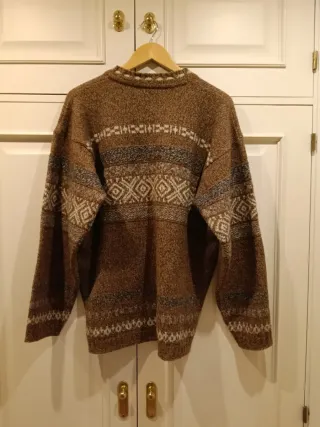 Jersey Lacoste Vintage Marrón