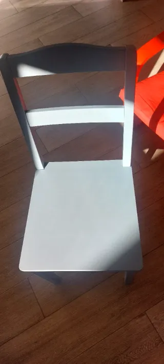 Silla HAUGA IKEA gris