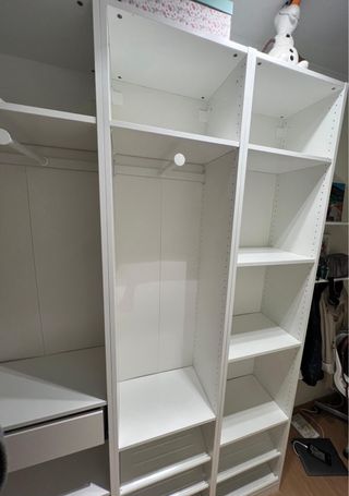 Vestidor Blanco Ikea