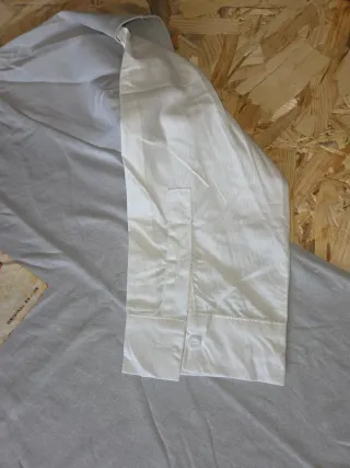 Acne Studios Long Sleeve T-shirt M White Light blu