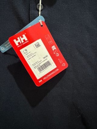 Helly Hansen Polo Crew Hombre Azul Marino, talla M