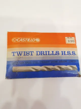 2 sobres brocas vintage H.S.S. Castillo y Gerfa