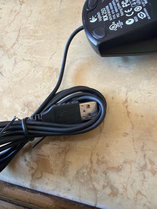 Ratón Logitech RX250 USB Negro Nuevo