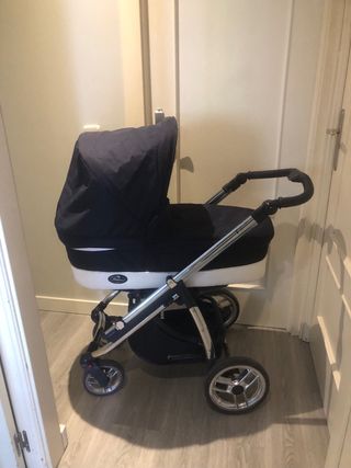 Carro Bebécar i3 Trío Azul Marino y Blanco+REGALOS