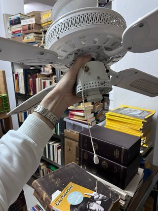 Ventilador de techo con lámpara