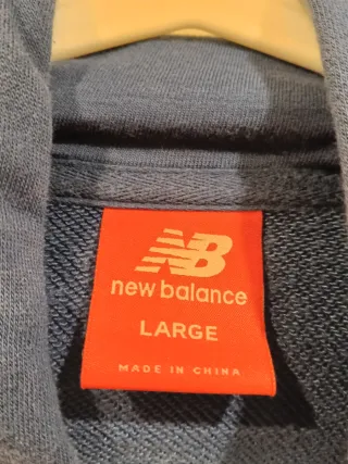 Sudadera New Balance Azul