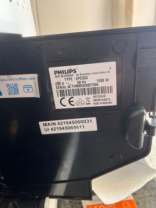 Cafetera Philips EP2333