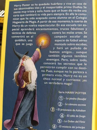 Harry Potter Y La Piedra Filosofal