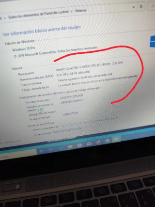 Portátil HP EliteBook 820 G3 i5 vpro