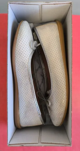 Bailarinas Conguitos niña plata talla 34