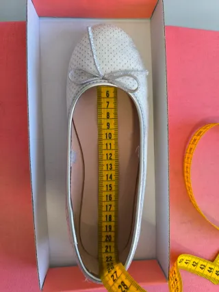 Bailarinas Conguitos niña plata talla 34