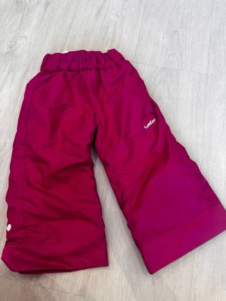 Conjunto esquí niña 3 años Wedze