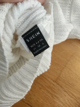 Jersey blanco talla M