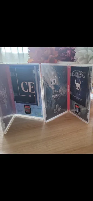 2 Juegos Nintendo Switch: Celeste y Hollow Knight