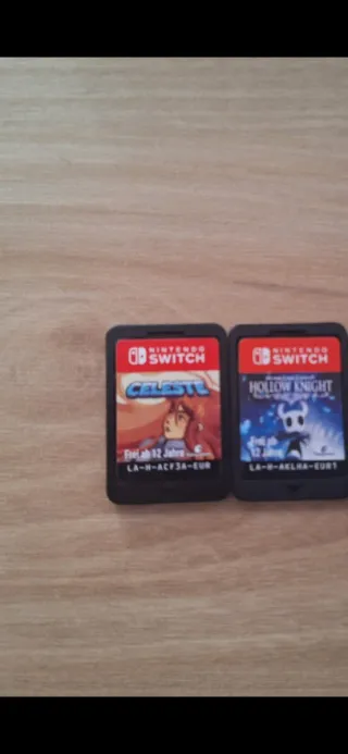 2 Juegos Nintendo Switch: Celeste y Hollow Knight