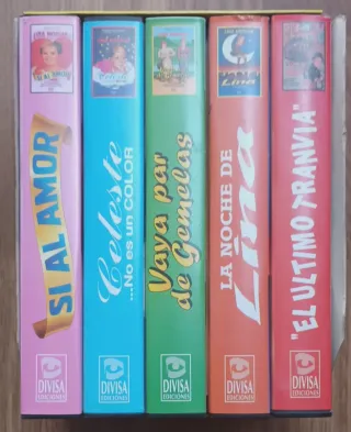 Colección VHS Lina Morgan  teatro la latina