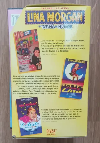 Colección VHS Lina Morgan  teatro la latina