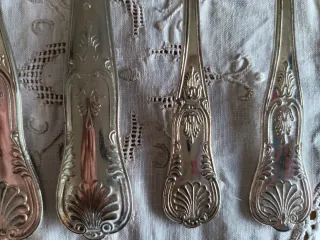 Posate vintage silverplated per 6 Persone-30 pezzi