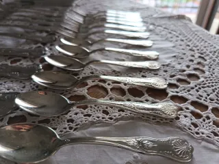 Posate vintage silverplated per 6 Persone-30 pezzi