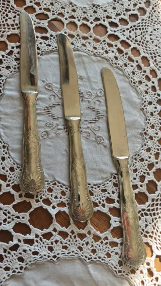 Posate vintage silverplated per 6 Persone-30 pezzi