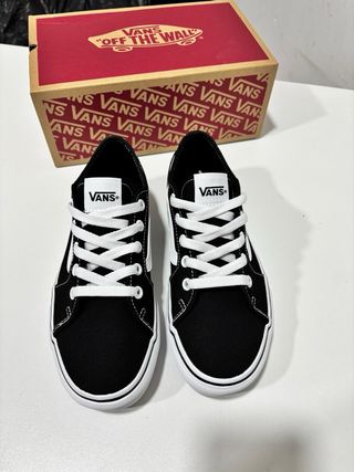 Zapatillas Vans Negras Plataforma