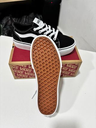 Zapatillas Vans Negras Plataforma