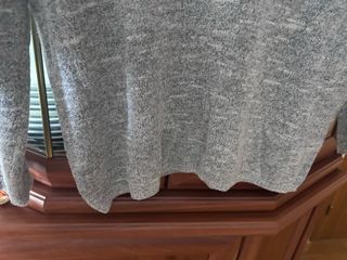 Jersey Mango pico gris claro