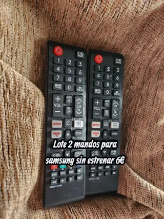 Lote 2 mandos para Samsung sin estrenar