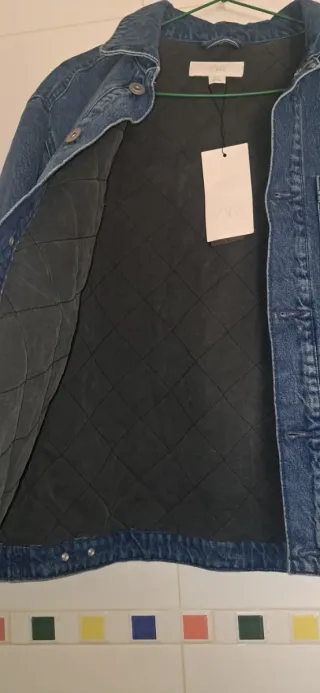 Cazadora Vaquera Zara Mujer