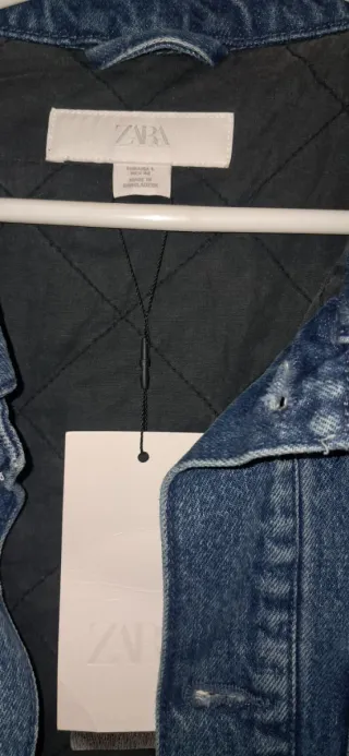 Cazadora Vaquera Zara Mujer