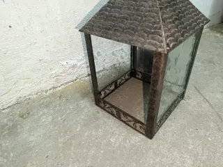 Lote 3 Faroles Colgantes Chapa Rústicos