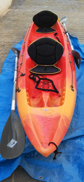 Kayak Perception Gemini 2+1 plazas autovaciable