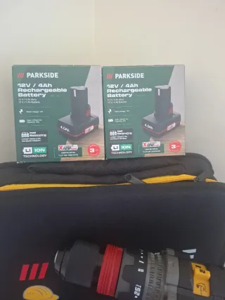 Taladro Parkside 12V Performance 80Nm