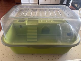 Jaula Hamster verde con Accesorios