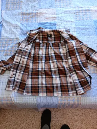 Sobrecamisa de Franela de cuadros Bolongaro Trevor