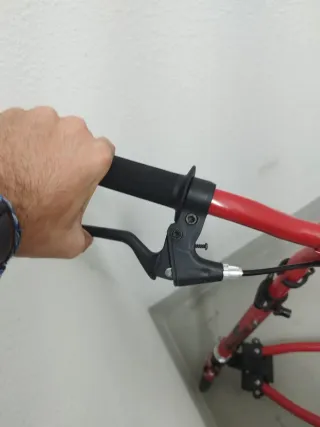 Patinete 3 ruedas rojo