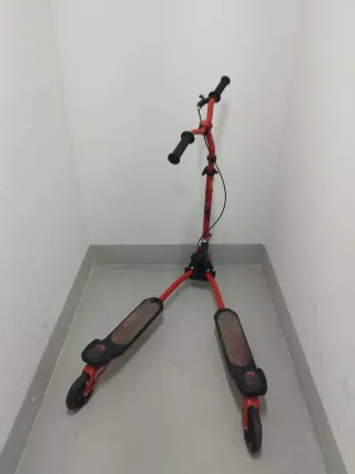 Patinete 3 ruedas rojo