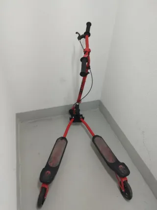 Patinete 3 ruedas rojo