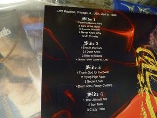 Ozzy Osbourne Ultimate Sin in Chicago Vinilo