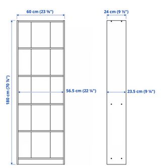 ESTANTERIA/LIBRERIA GERSBY IKEA