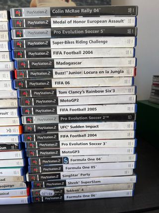Lote de juegos ps2 ps3