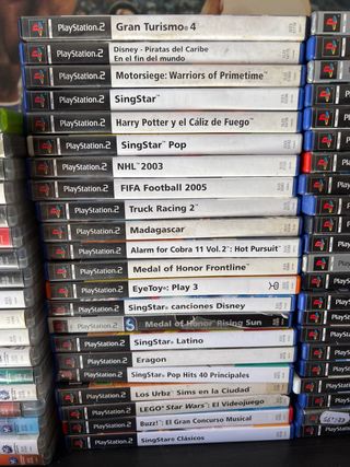 Lote de juegos ps2 ps3